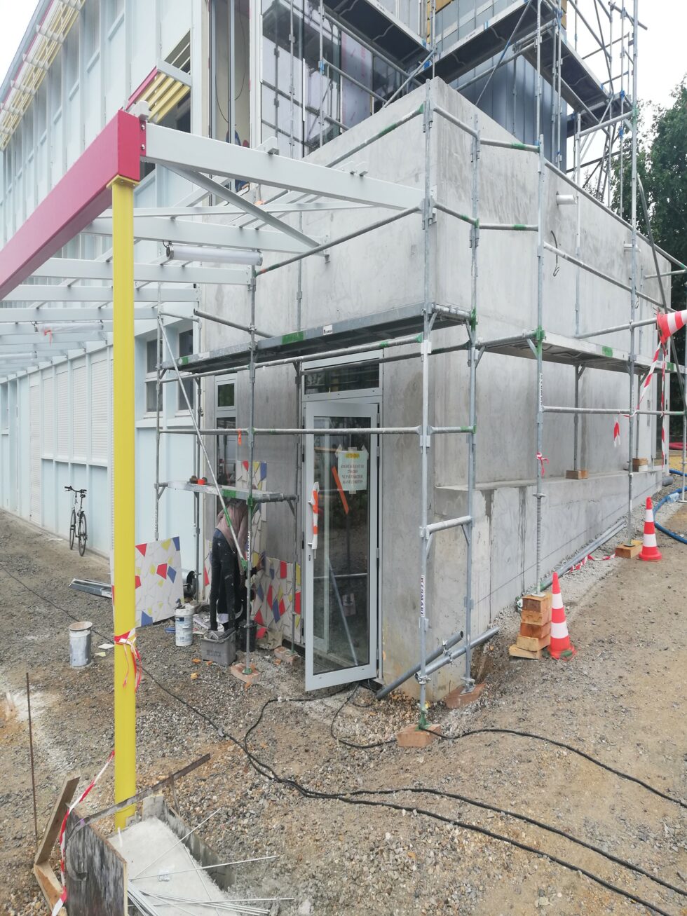 Échafaudage façade